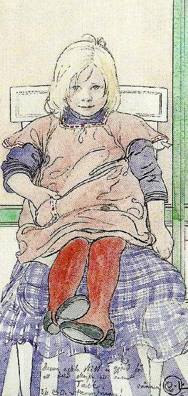 en unge, Carl Larsson